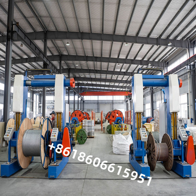 JLY1250 / 8 آلة التجديل الكوكبي ووضع خطوط للحبال الفولاذية عالية القوة