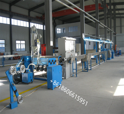 خط إنتاج الأسلاك الكهربائية للكابلات الخرزية للأسلاك PVC LDPE PP 50-200mm