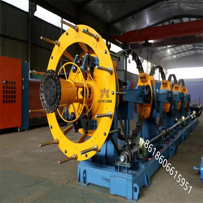 1600mm Skip Laying / Bow Twister Machine لوضع كابل AB