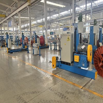 نوع البوابة سلك دفع وإلتقاط آلة غانتري دفع آلة لارتكاب جميع الملوك من الكابلات مع قطر كبير
