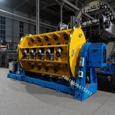 آلة التجديل الصلبة ذات الشد الكهرومغناطيسي 630/18+24 آلة التدريع ذات الإطار الصلب