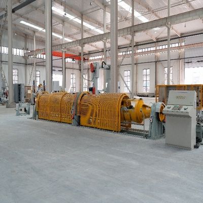 630 Tubular Stranding Machine With Big Bearing Model Twisting 7-Core Steel Core Aluminum Stranded Wire