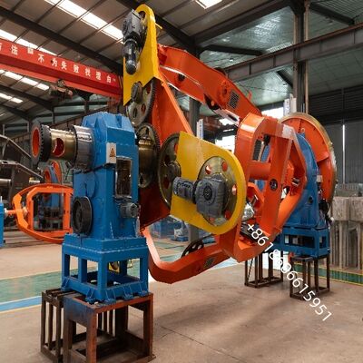 جهاز وضع كابل الطاقة الأساسي مزود بنظام تحكم HMI + PLC للترتيب المسبق