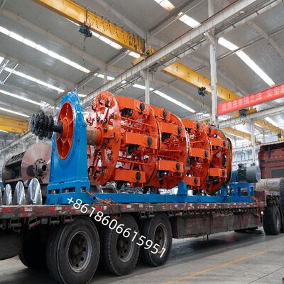 Planetary Stranding Machine with All-Gear Back Twisting for Uniform Strand Lay and Stepless-Adjust Stranding Pitch